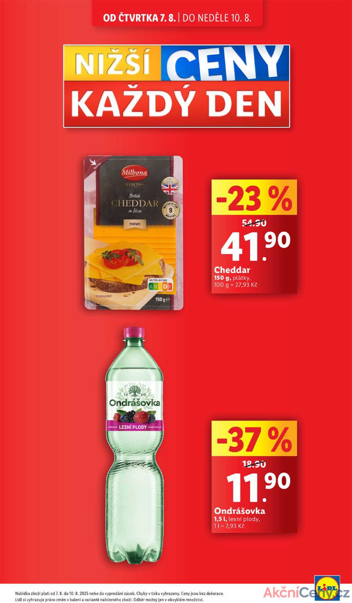 Lidl Čtvrtek od 7.8. do 10.8.2025 strana 5