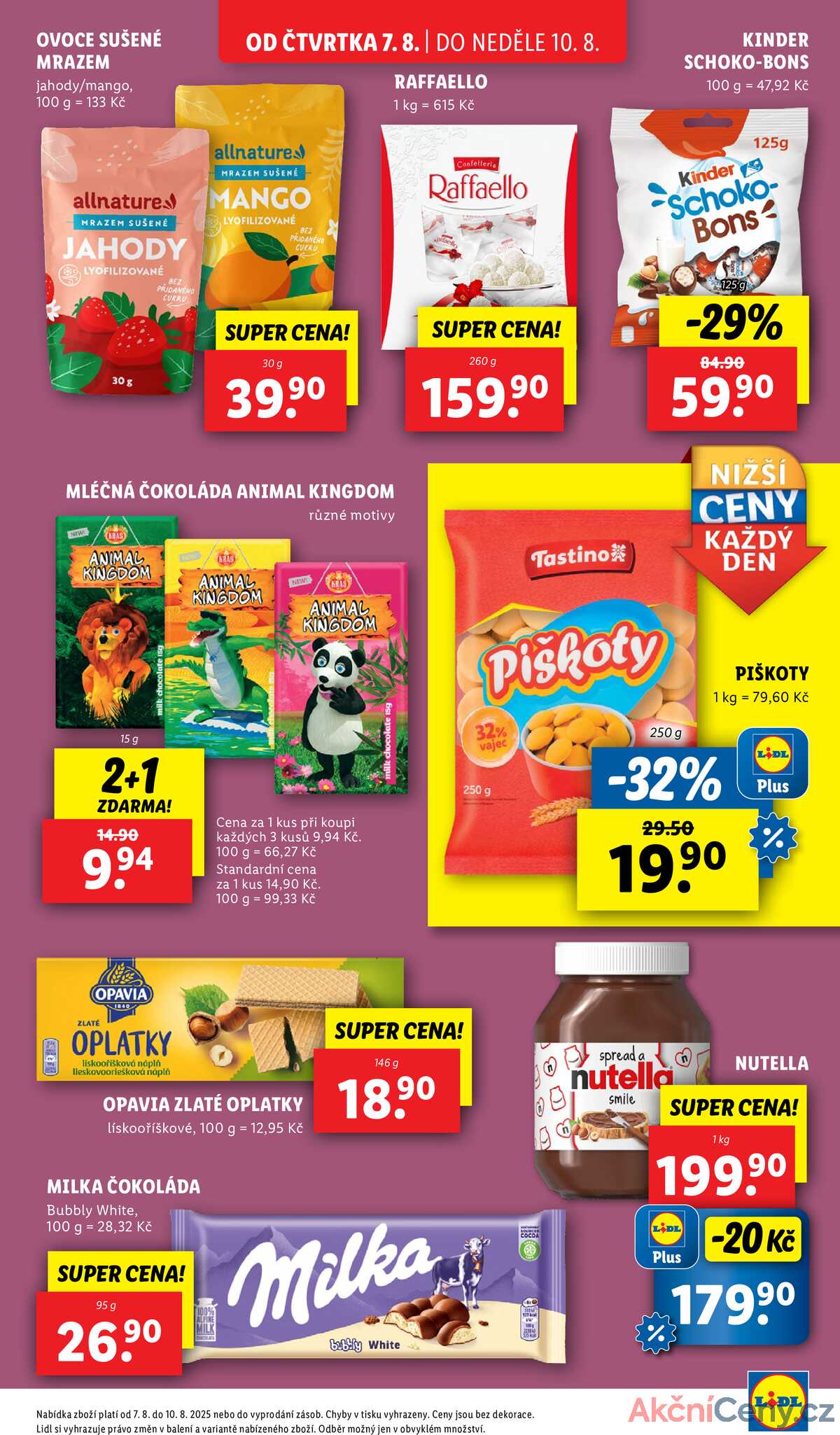 Lidl Čtvrtek od 7.8. do 10.8.2025 strana 23