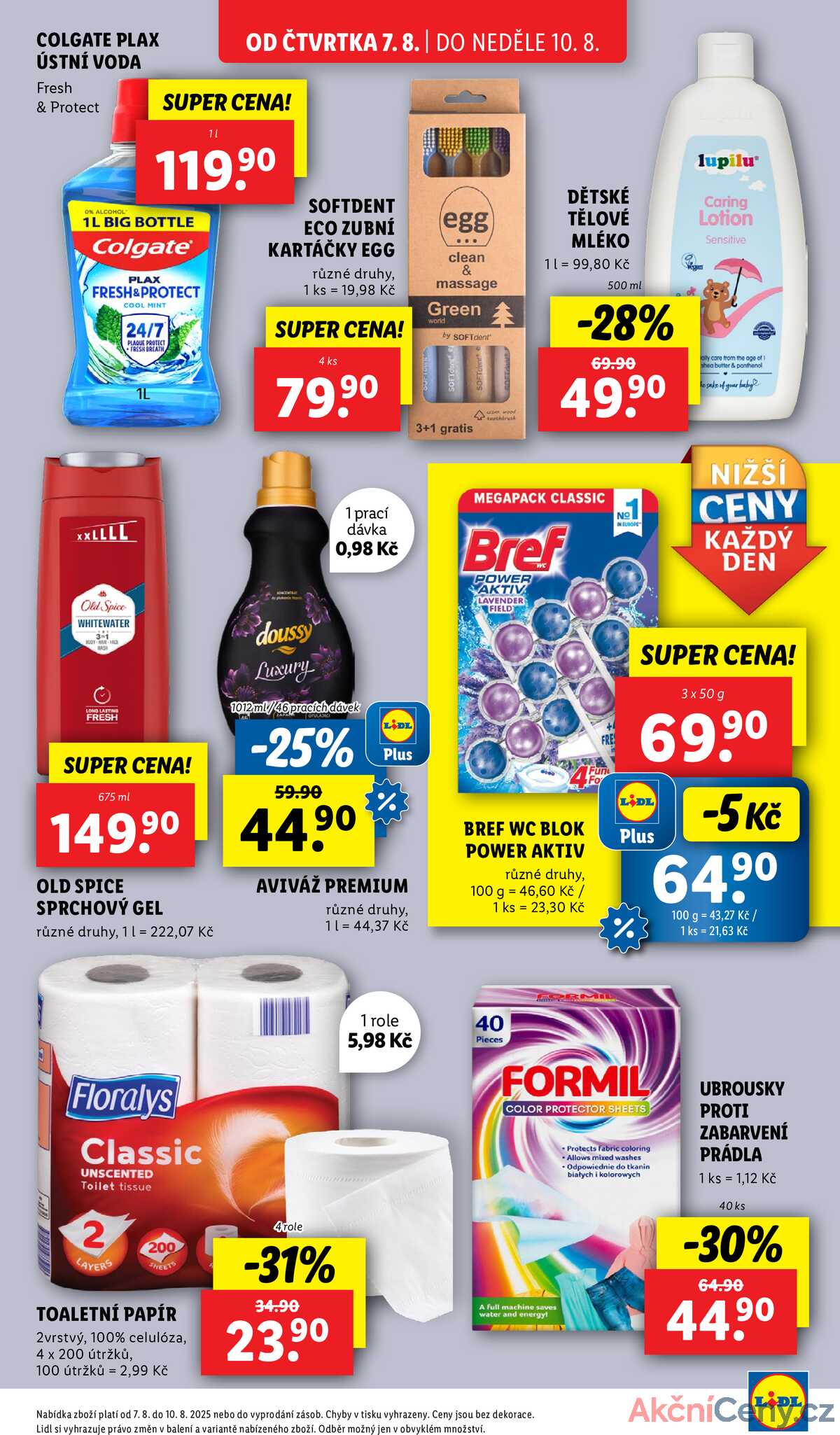 Lidl Čtvrtek od 7.8. do 10.8.2025 strana 30