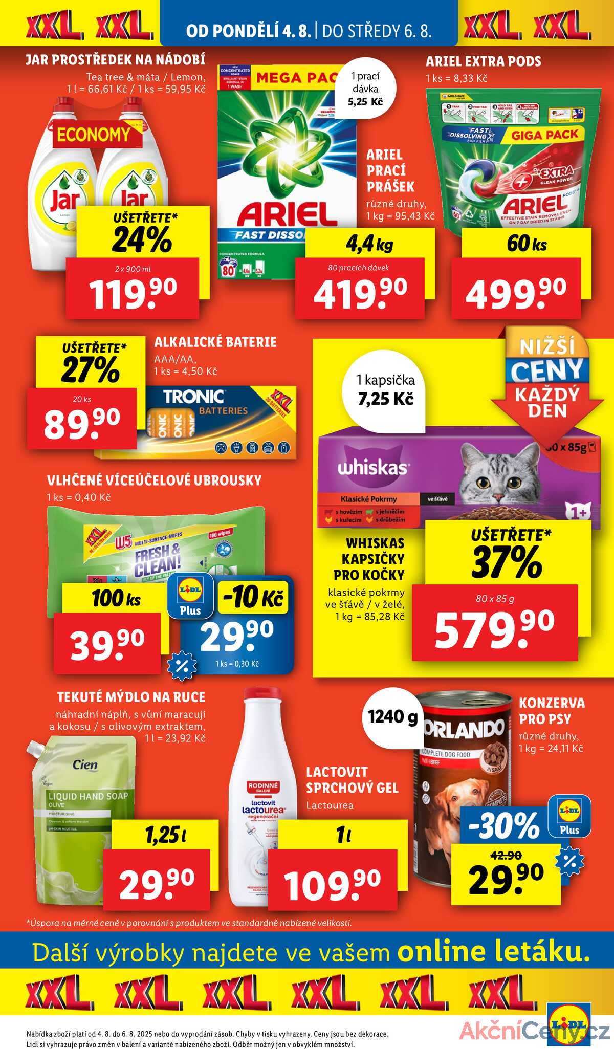Lidl od 4.8. do 6.8.2025 strana 21