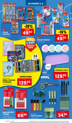 Lidl od 4.8. do 6.8.2025