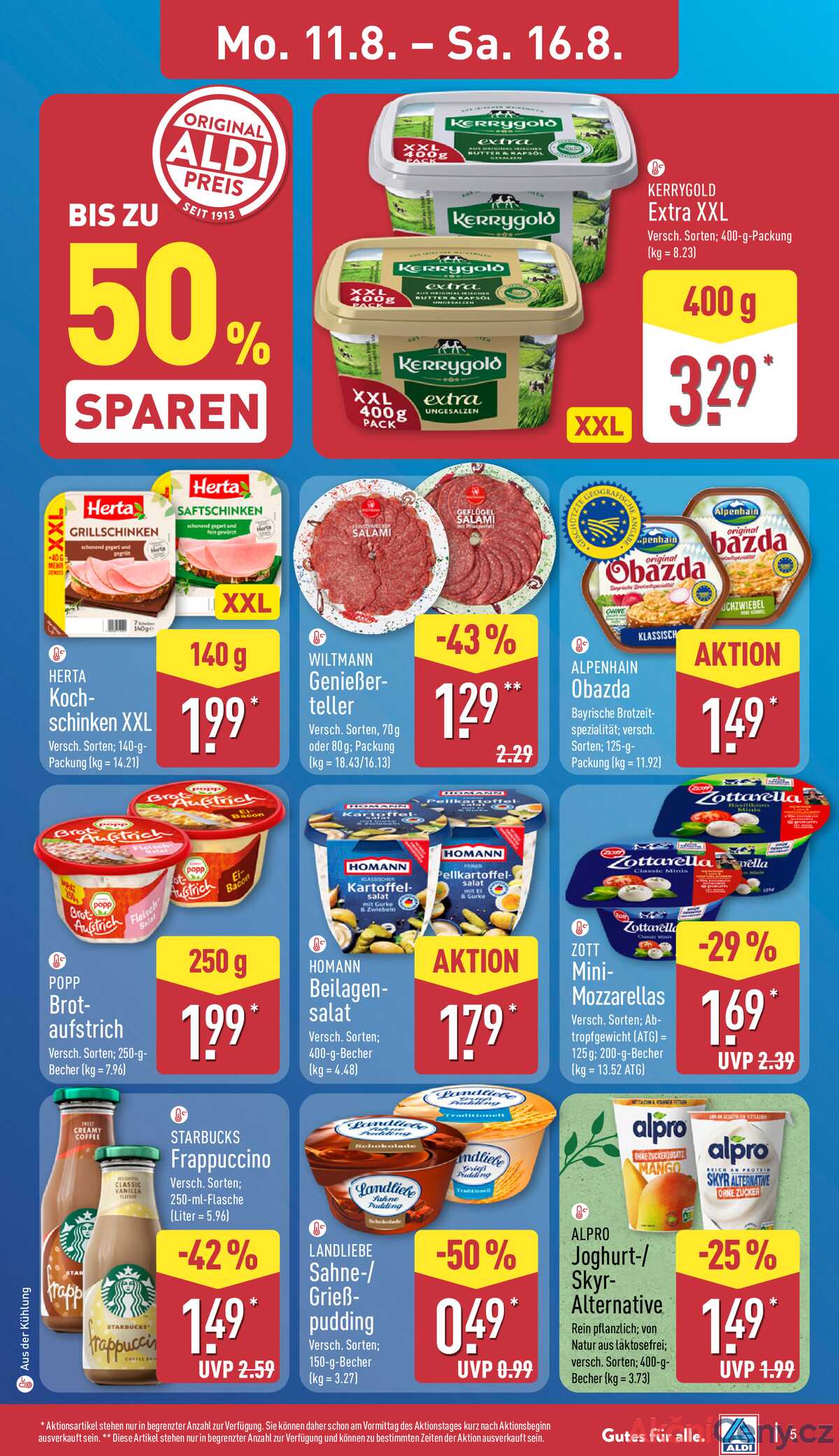 Leták ALDI Německo 11.8.-17.8.2025 strana 5