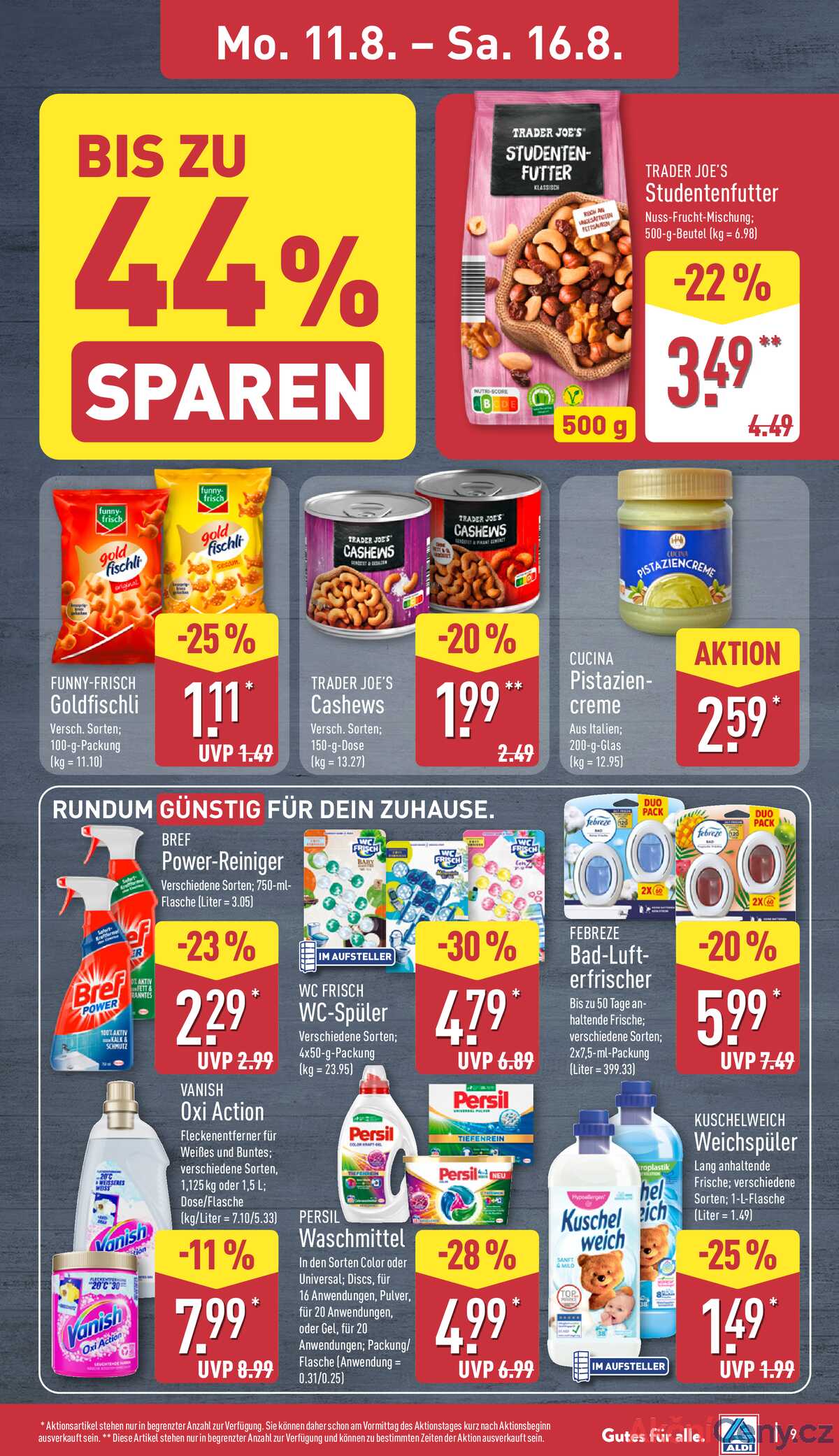 Leták ALDI Německo 11.8.-17.8.2025 strana 9
