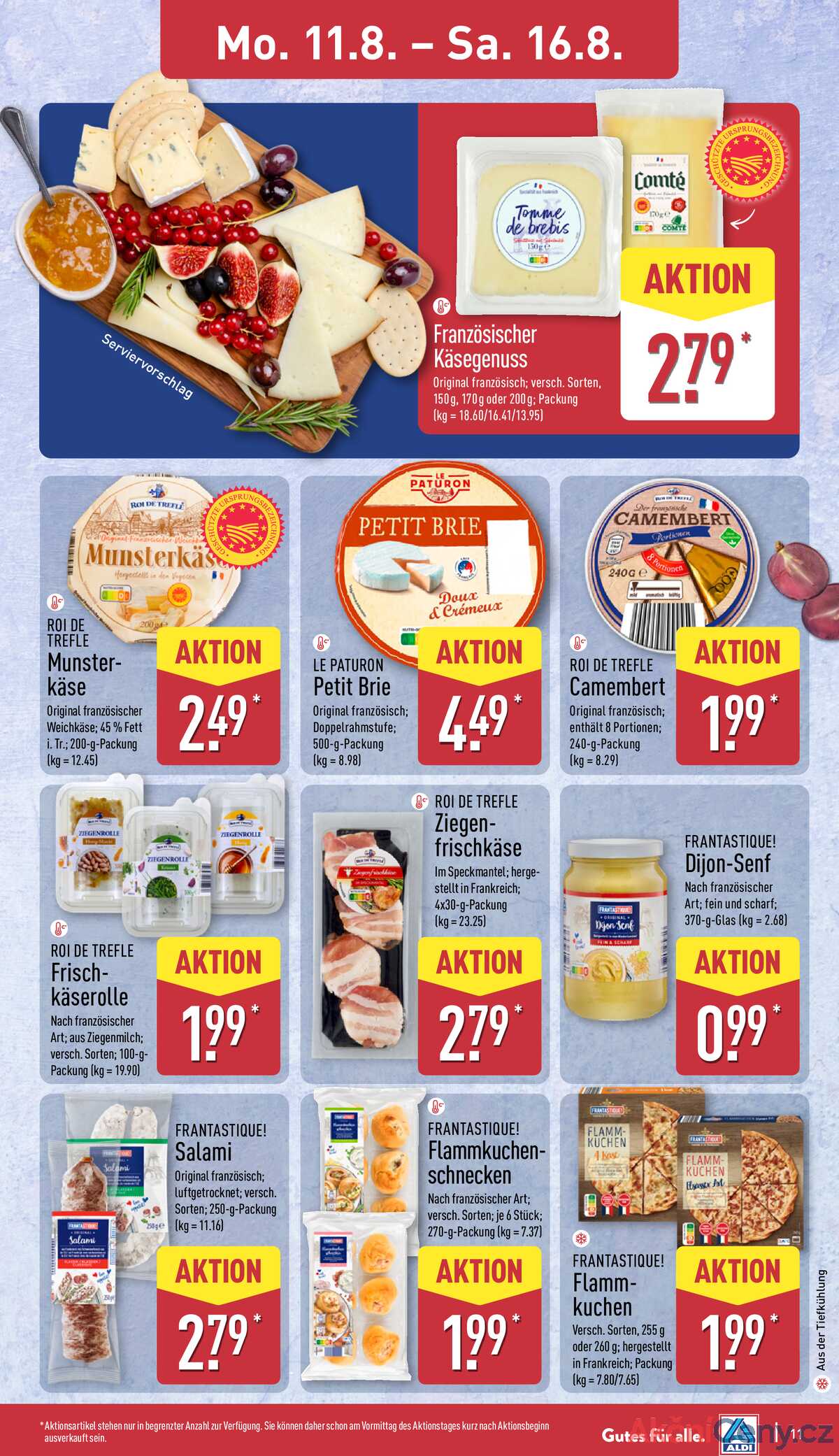 Leták ALDI Německo 11.8.-17.8.2025 strana 11