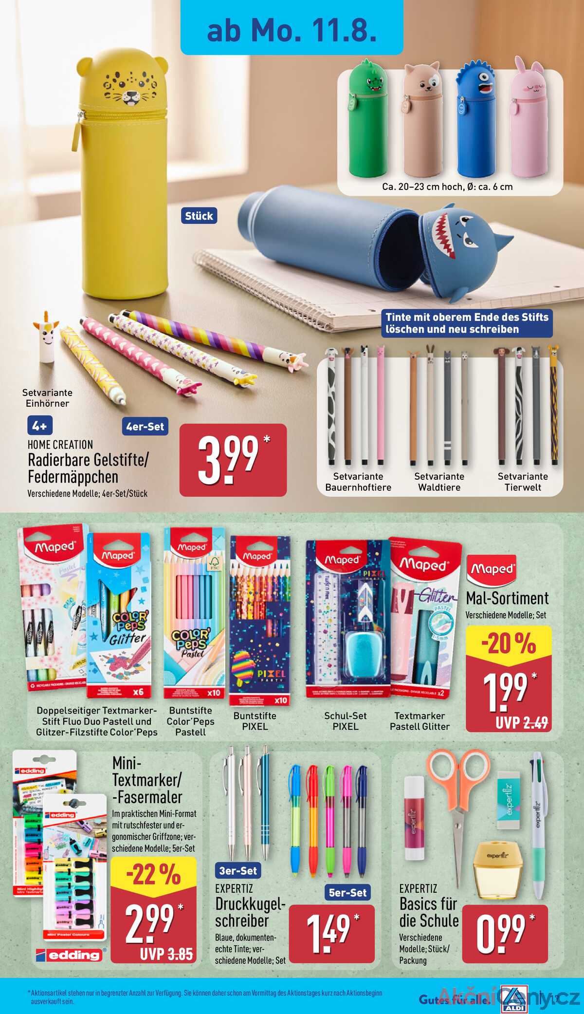 Leták ALDI Německo 11.8.-17.8.2025 strana 17