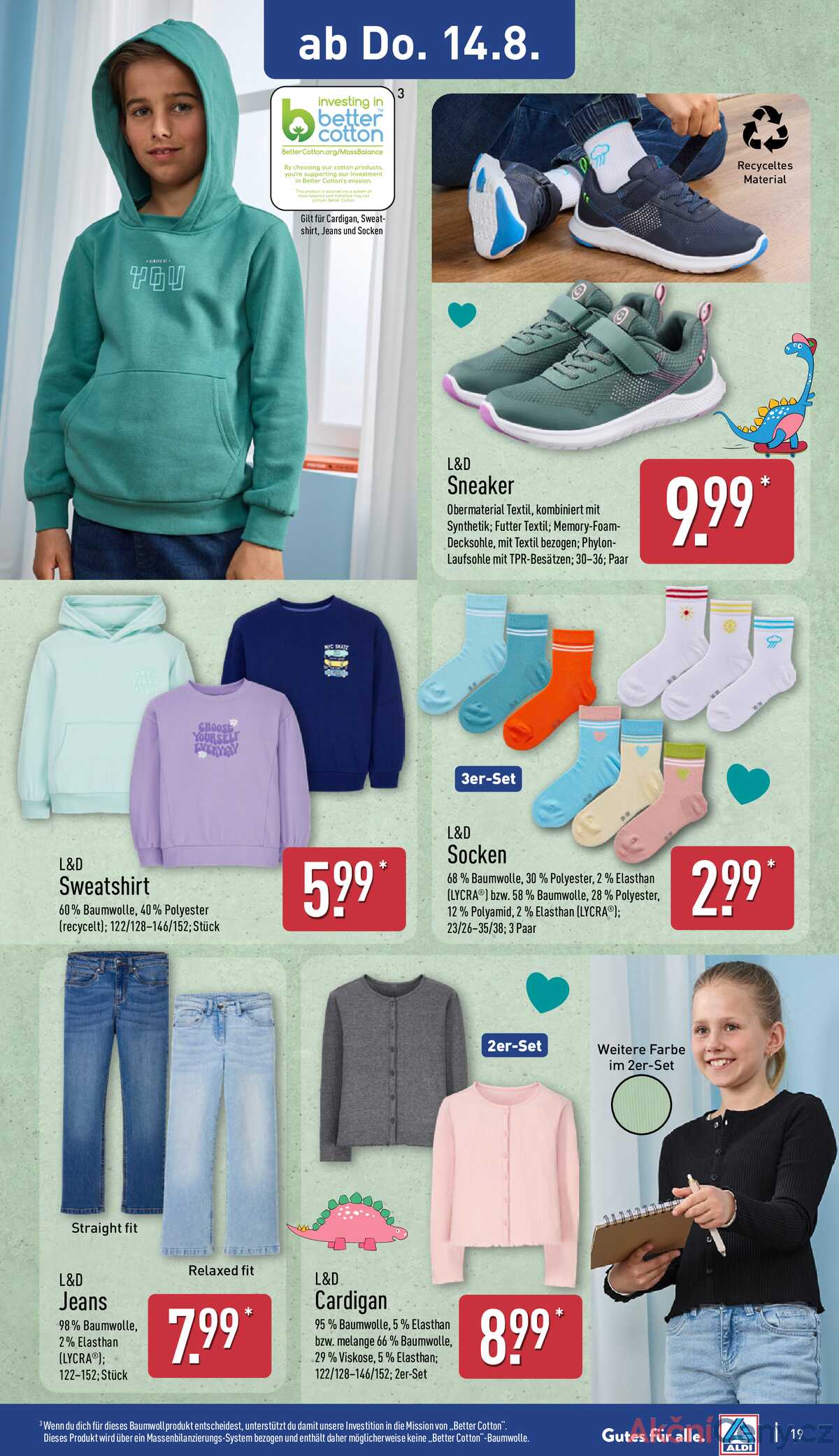 Leták ALDI Německo 11.8.-17.8.2025 strana 19