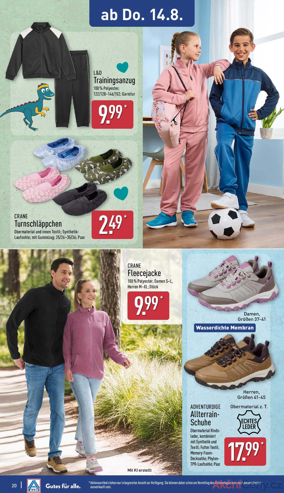 Leták ALDI Německo 11.8.-17.8.2025 strana 20