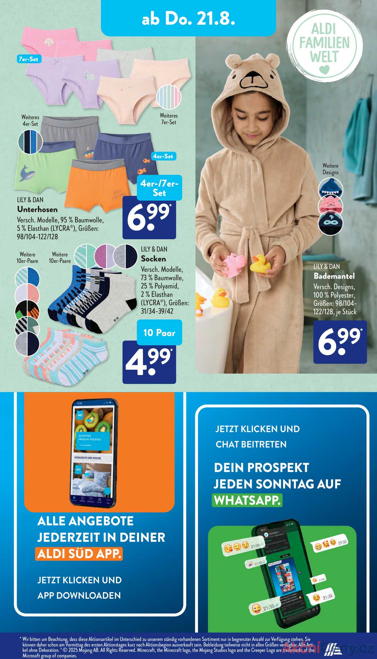 Leták ALDI SÜD Německo 18.8.-24.8.2025 strana 11