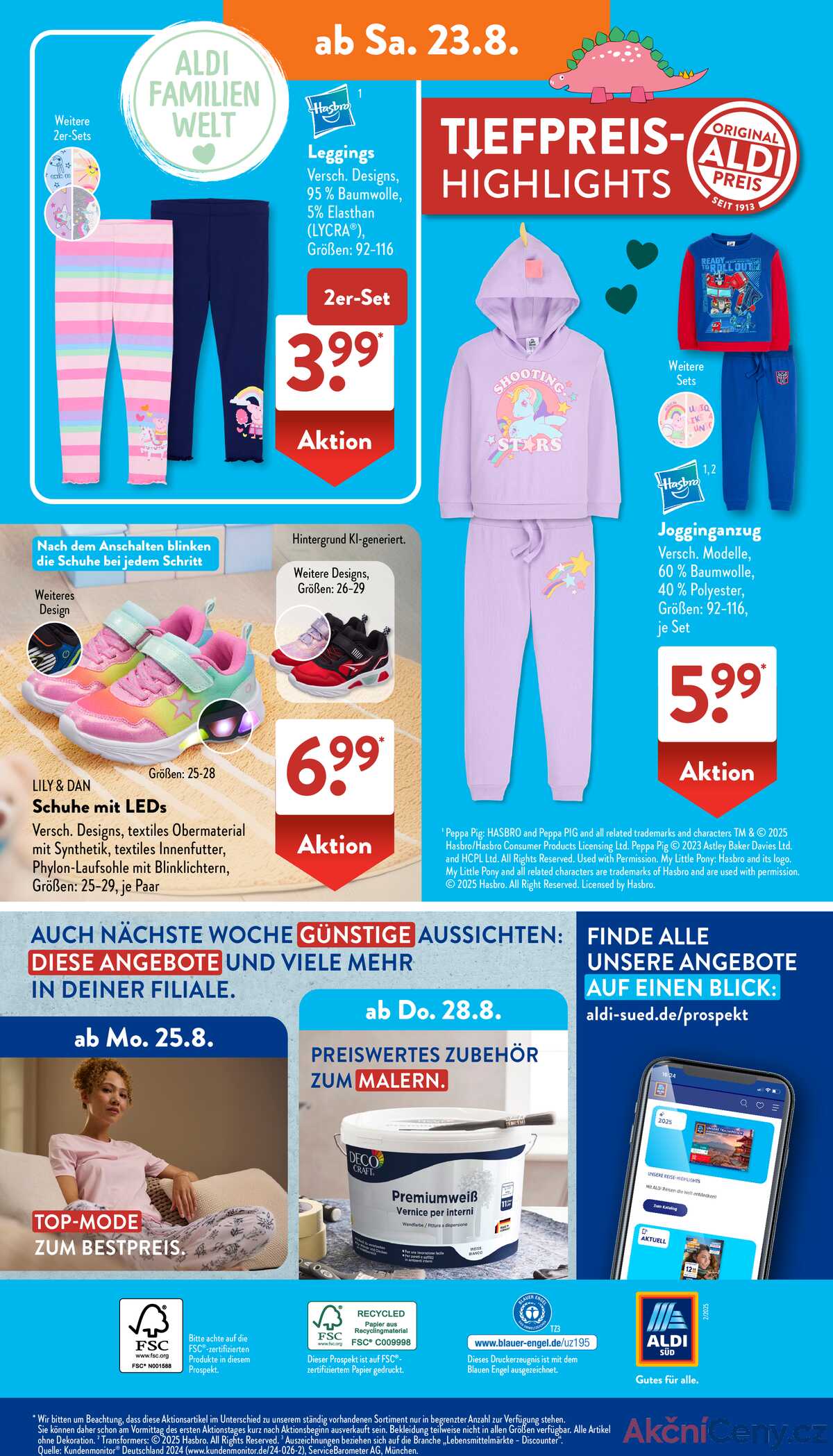 Leták ALDI SÜD Německo 18.8.-24.8.2025 strana 20