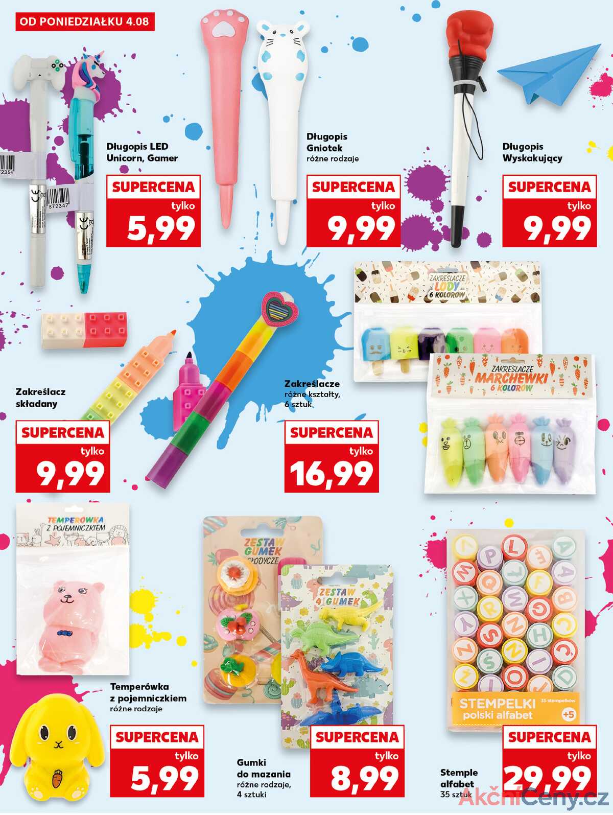 Leták Kaufland Polsko 4.8.-9.8.2025 strana 16
