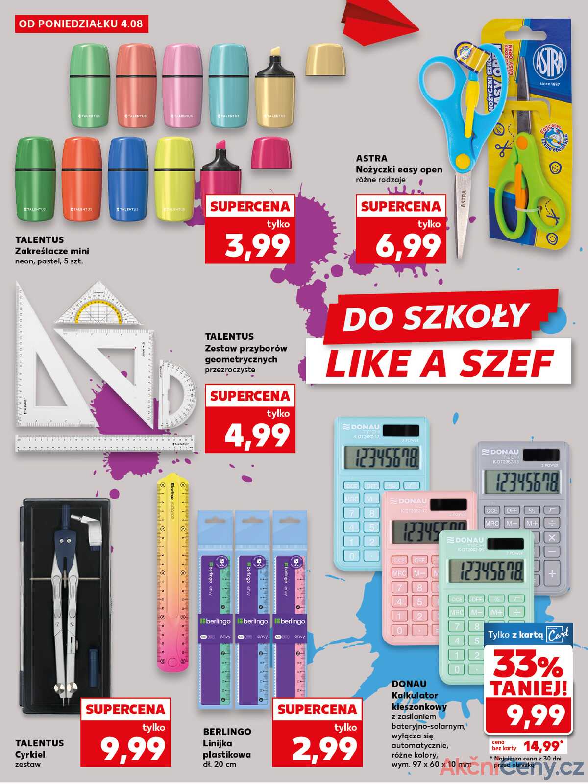 Leták Kaufland Polsko 4.8.-9.8.2025 strana 30
