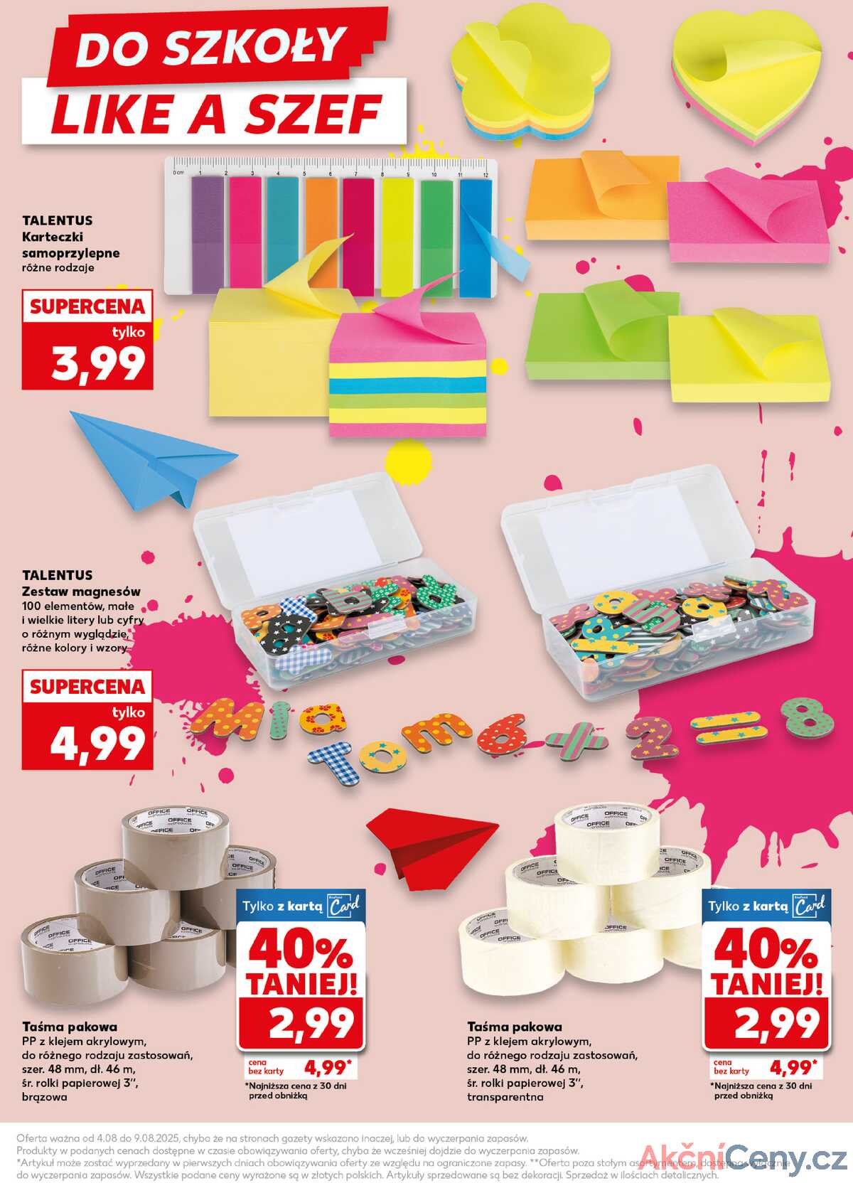 Leták Kaufland Polsko 4.8.-9.8.2025 strana 33