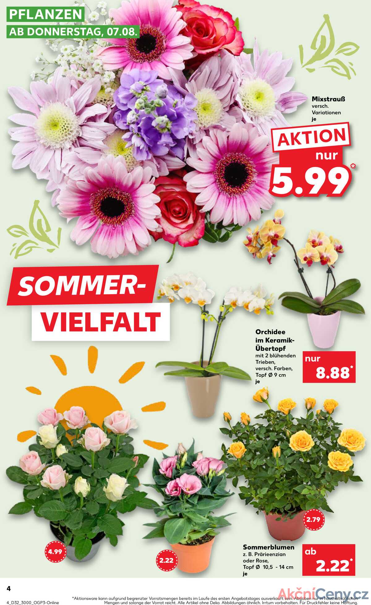 Leták Kaufland Německo 7.8.-13.8.2025 strana 4