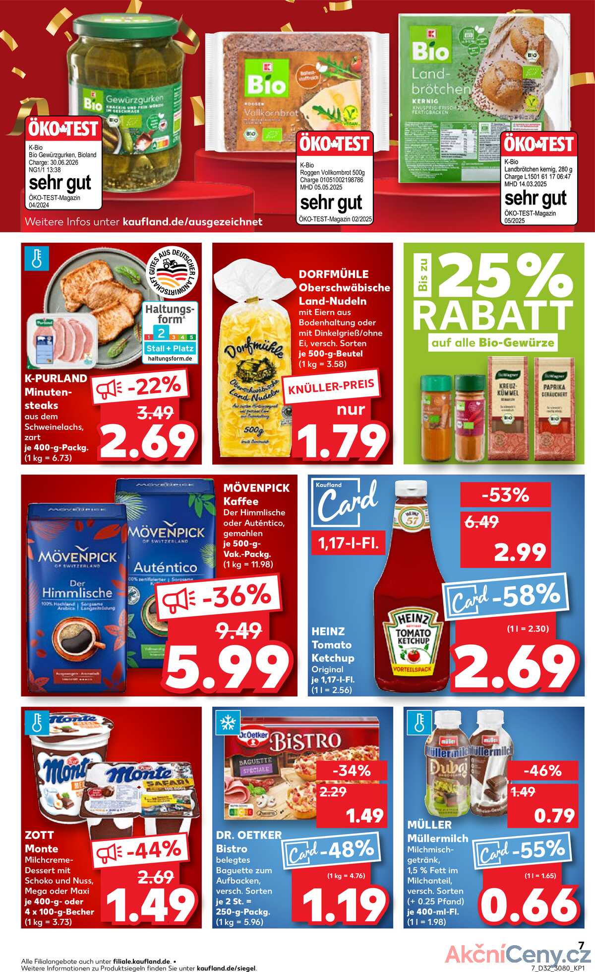 Leták Kaufland Německo 7.8.-13.8.2025 strana 7