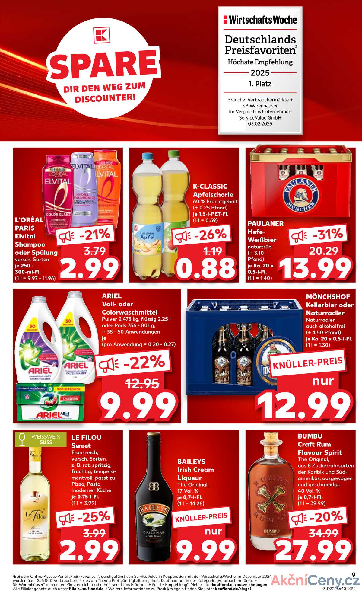 Leták Kaufland Německo 7.8.-13.8.2025 strana 9