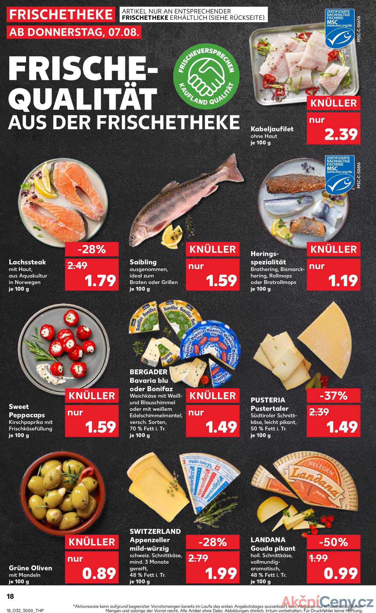 Leták Kaufland Německo 7.8.-13.8.2025 strana 18