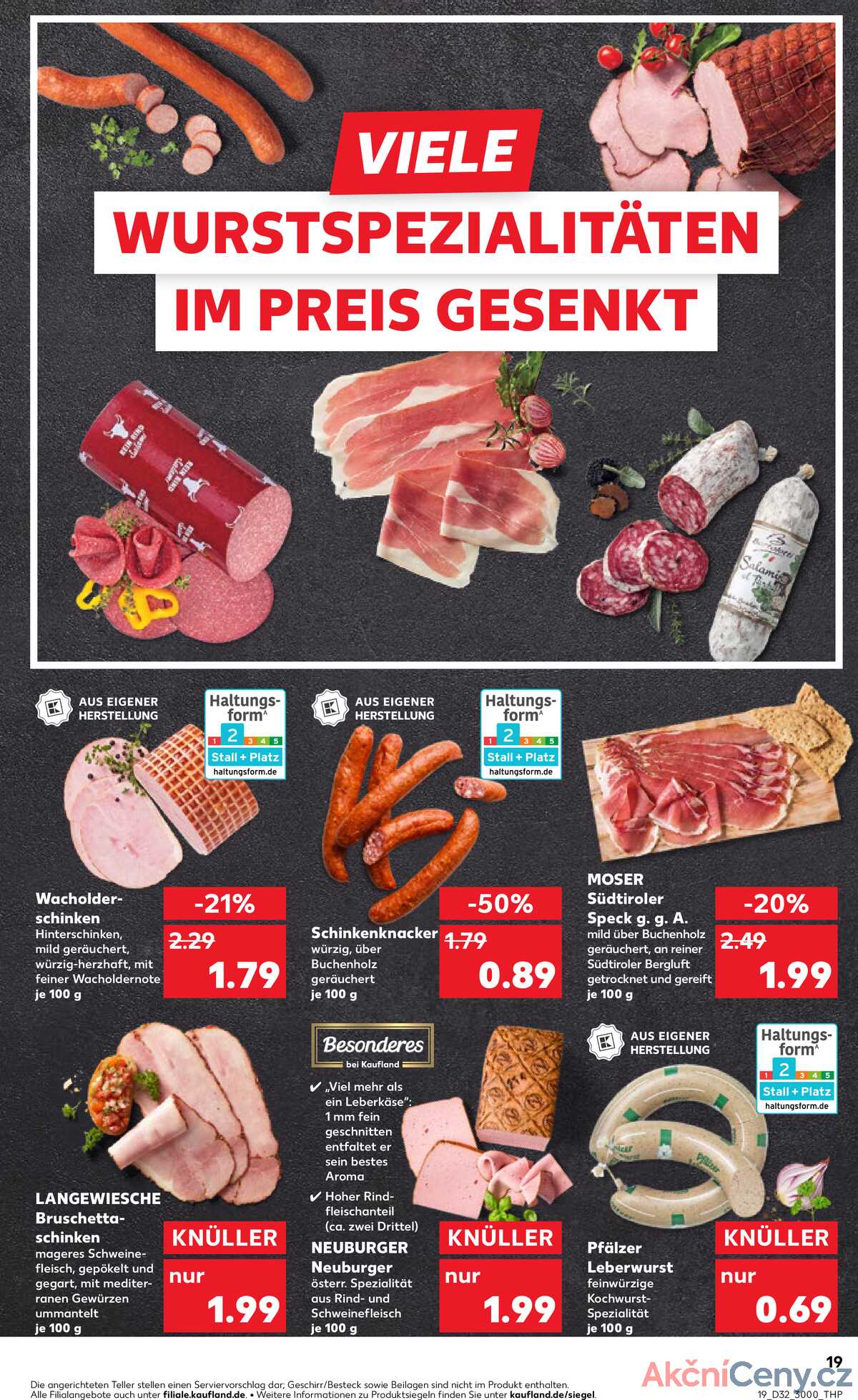 Leták Kaufland Německo 7.8.-13.8.2025 strana 19