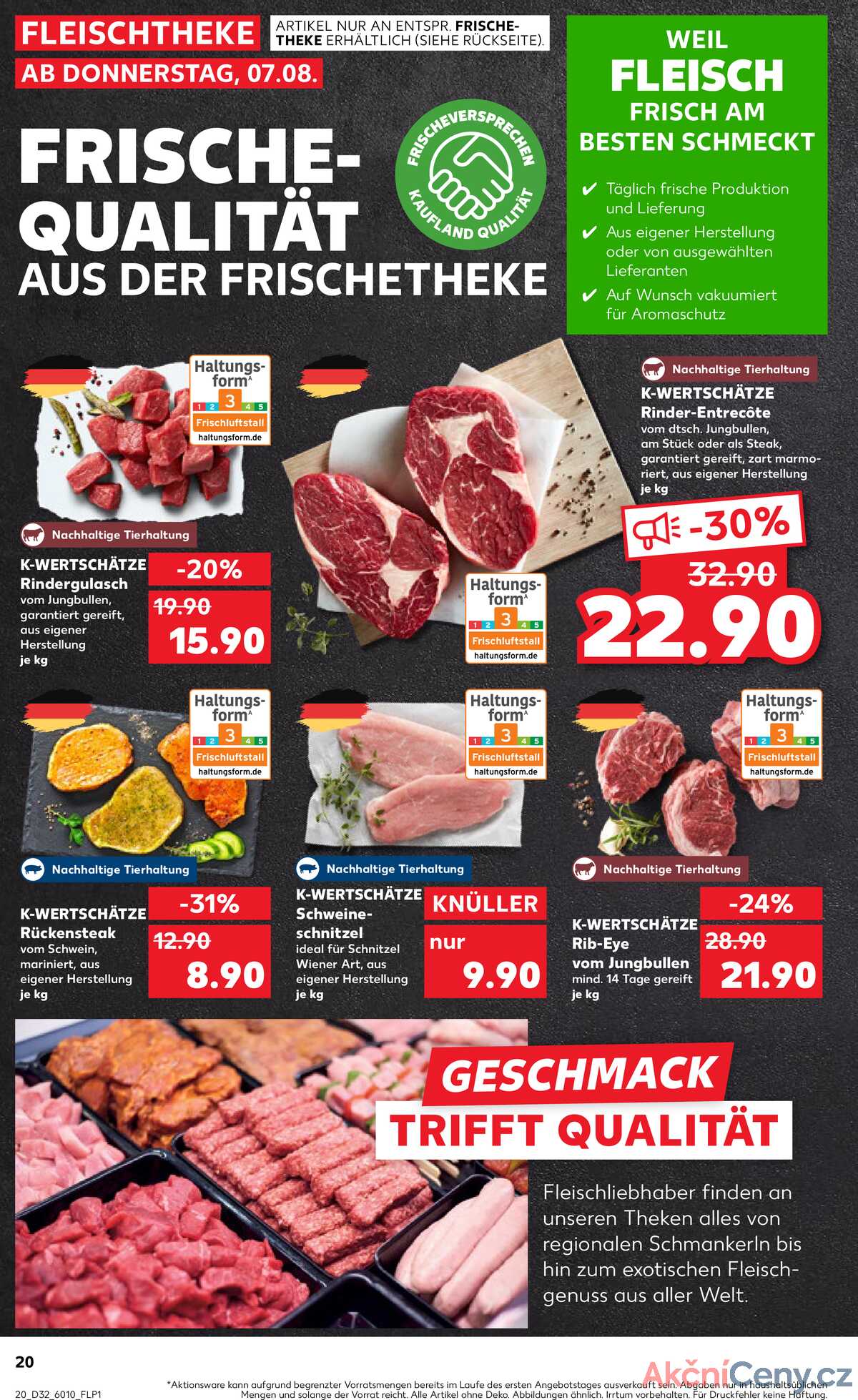 Leták Kaufland Německo 7.8.-13.8.2025 strana 20