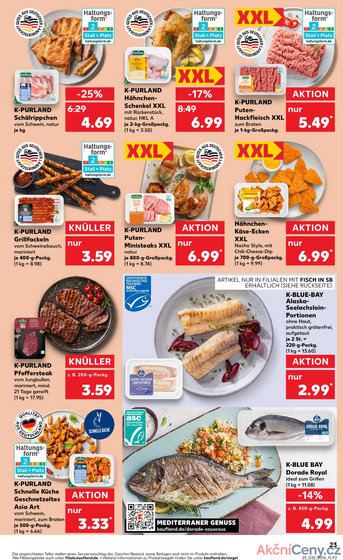 Leták Kaufland Německo 7.8.-13.8.2025 strana 23