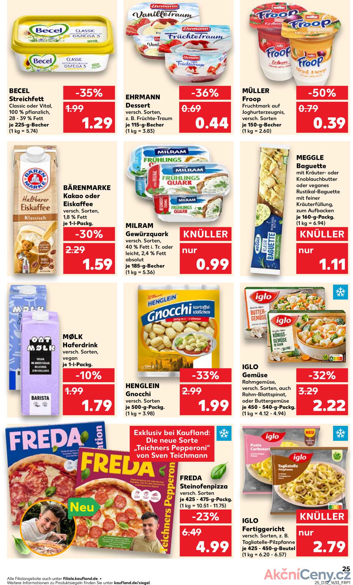 Leták Kaufland Německo 7.8.-13.8.2025 strana 25