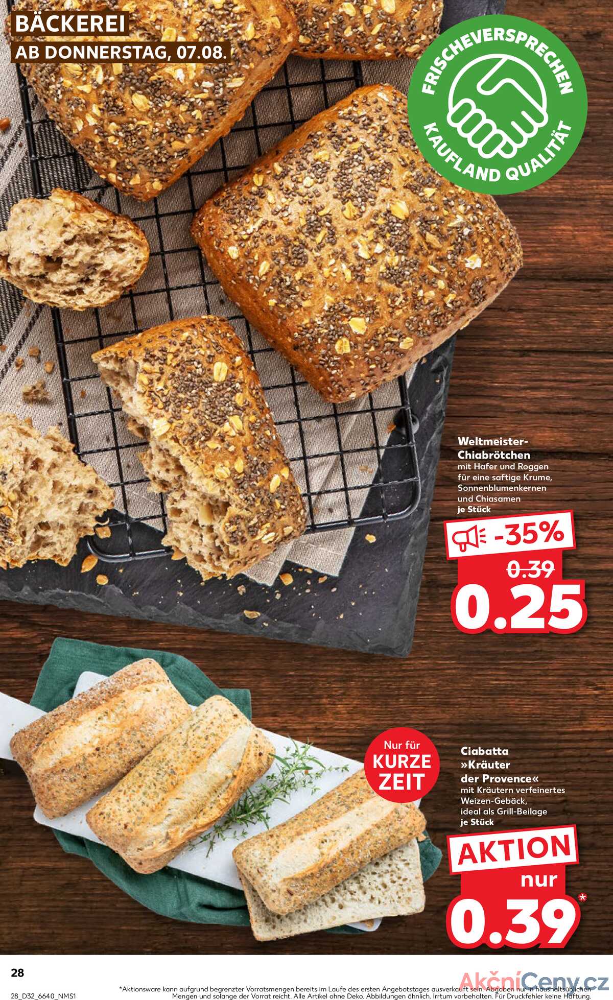 Leták Kaufland Německo 7.8.-13.8.2025 strana 28