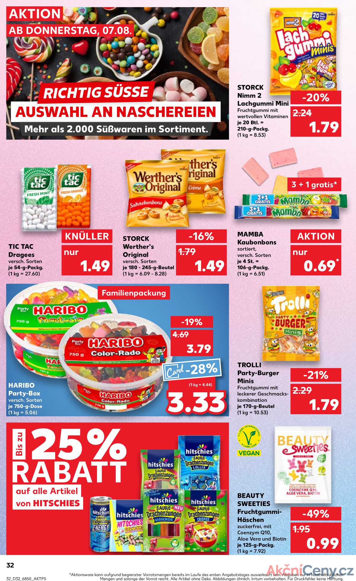 Leták Kaufland Německo 7.8.-13.8.2025 strana 32