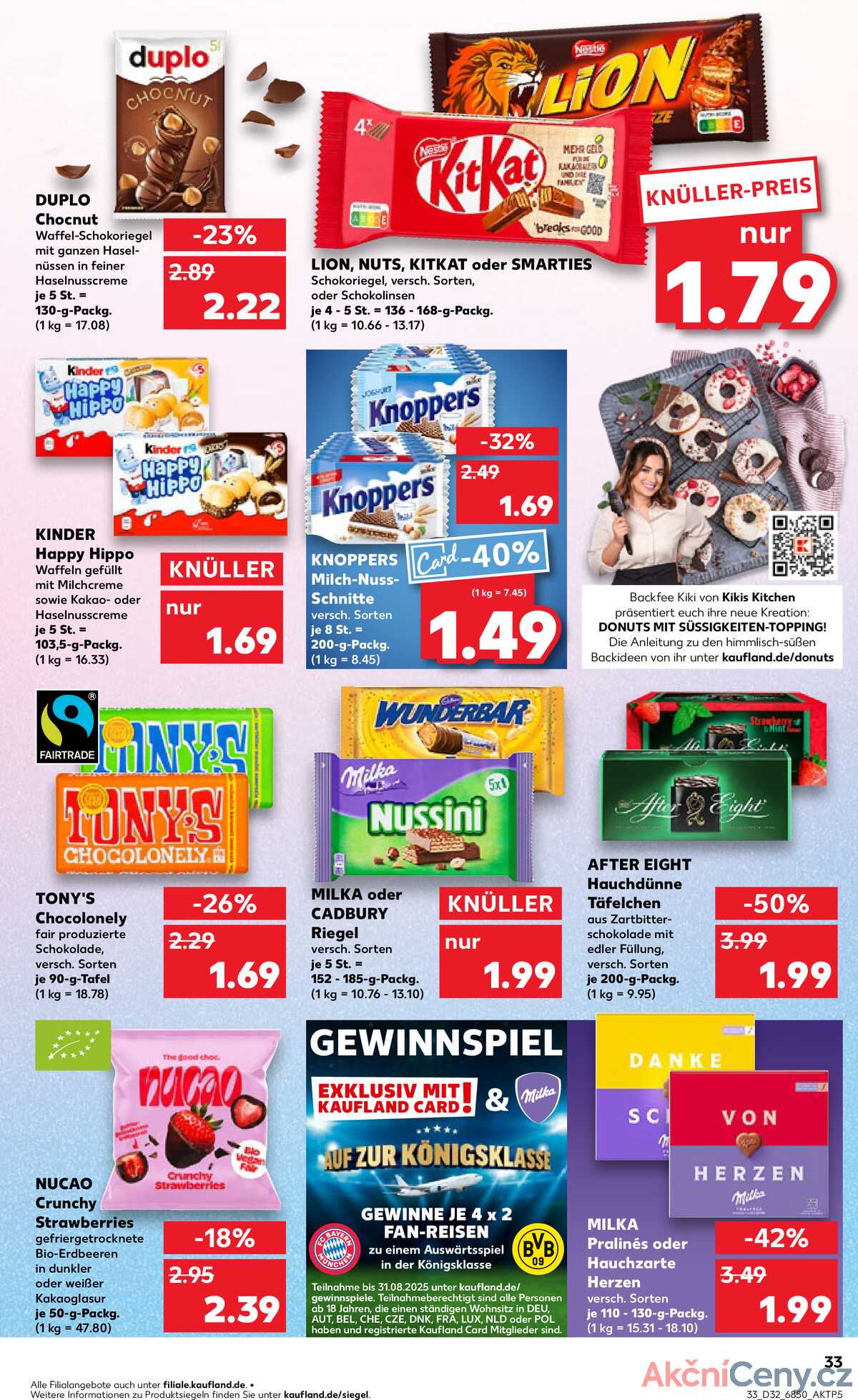 Leták Kaufland Německo 7.8.-13.8.2025 strana 33