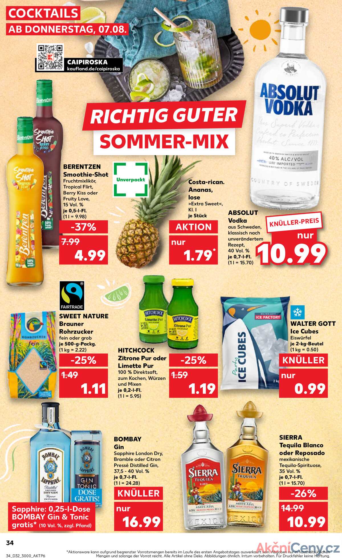 Leták Kaufland Německo 7.8.-13.8.2025 strana 34
