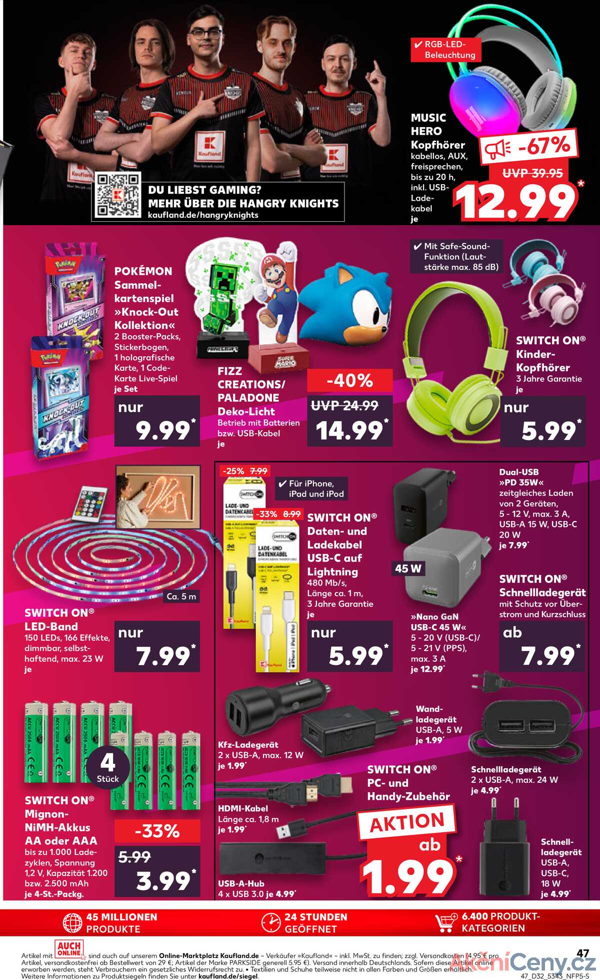 Leták Kaufland Německo 7.8.-13.8.2025 strana 47