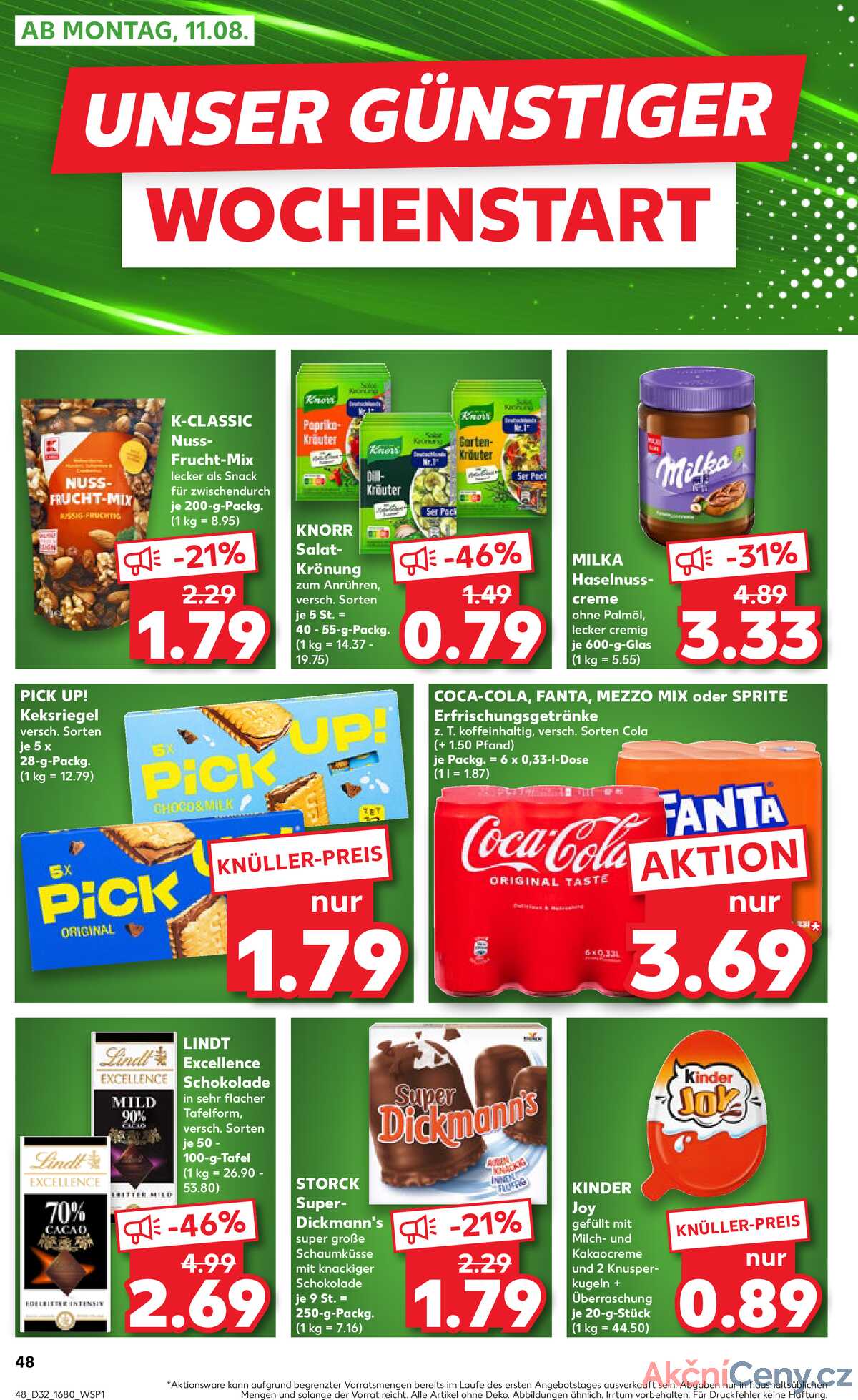Leták Kaufland Německo 7.8.-13.8.2025 strana 48