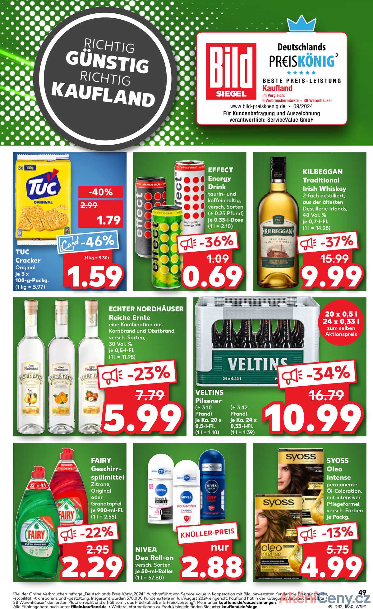 Leták Kaufland Německo 7.8.-13.8.2025 strana 49