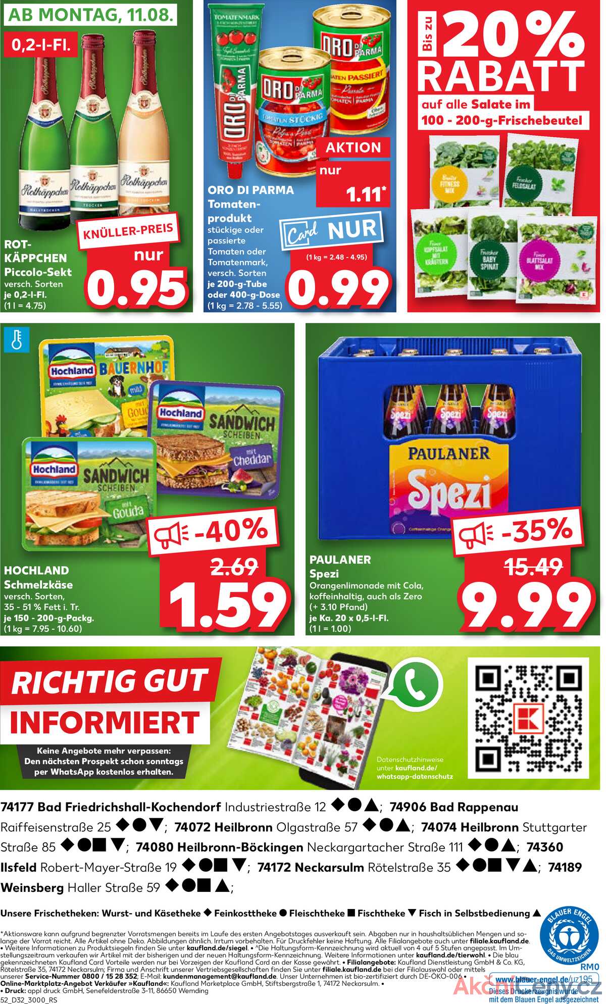 Leták Kaufland Německo 7.8.-13.8.2025 strana 52
