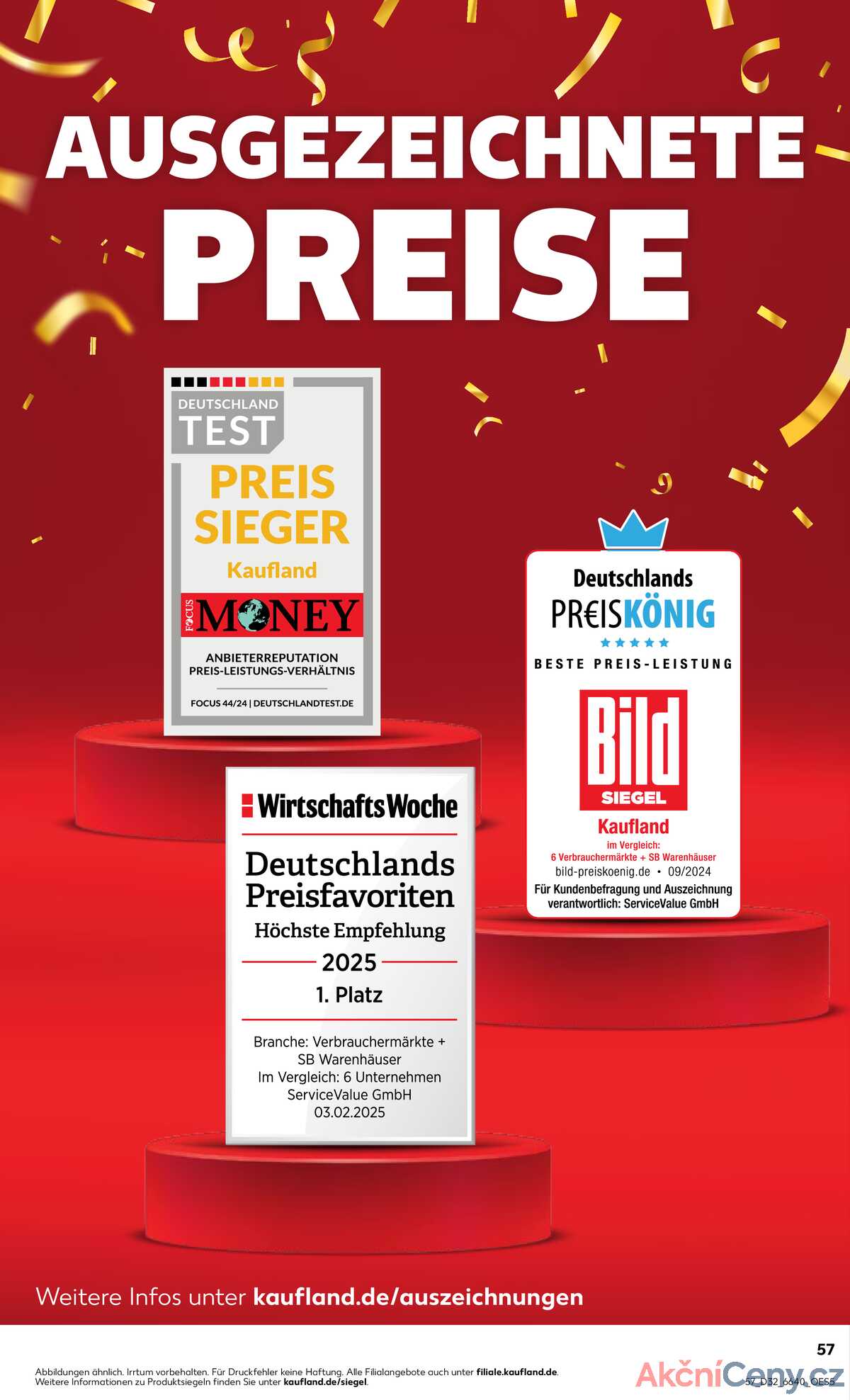 Leták Kaufland Německo 7.8.-13.8.2025 strana 57