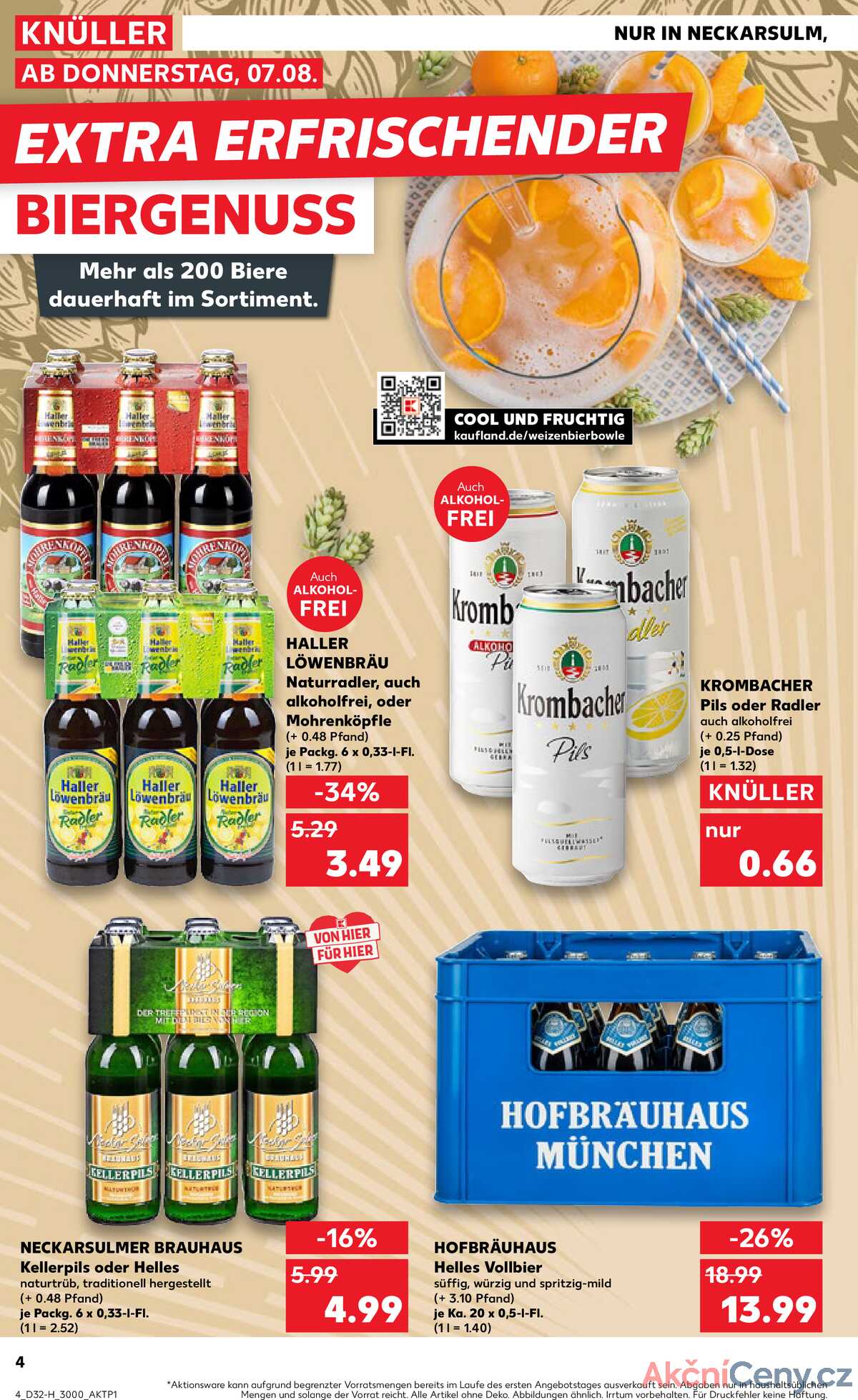 Leták Kaufland Německo 7.8.-13.8.2025 strana 4