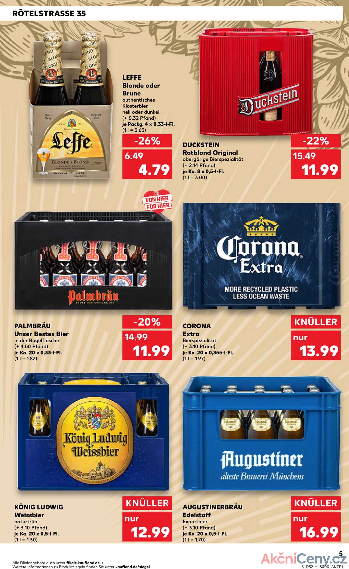 Leták Kaufland Německo 7.8.-13.8.2025 strana 5
