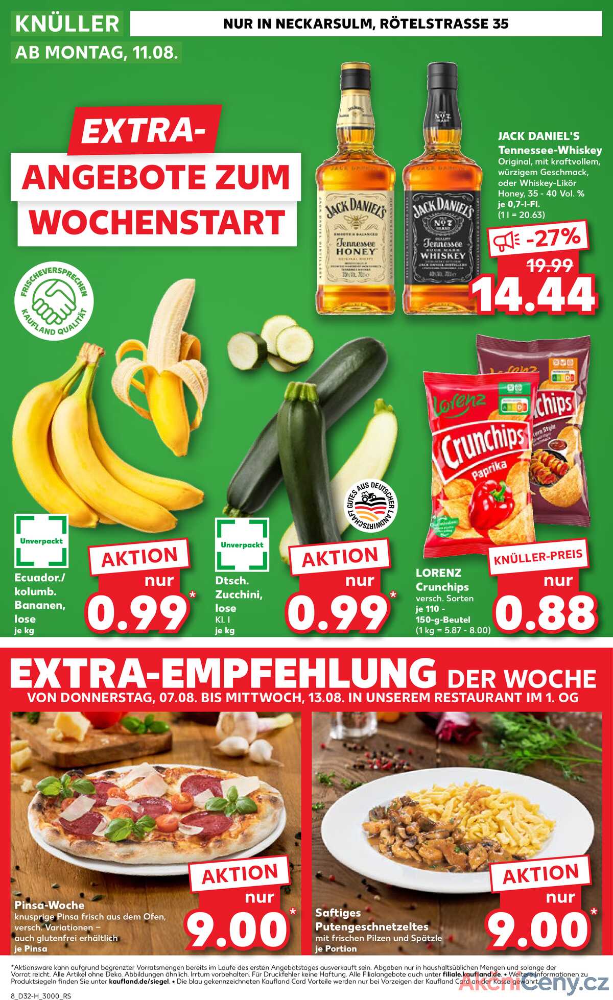 Leták Kaufland Německo 7.8.-13.8.2025 strana 8
