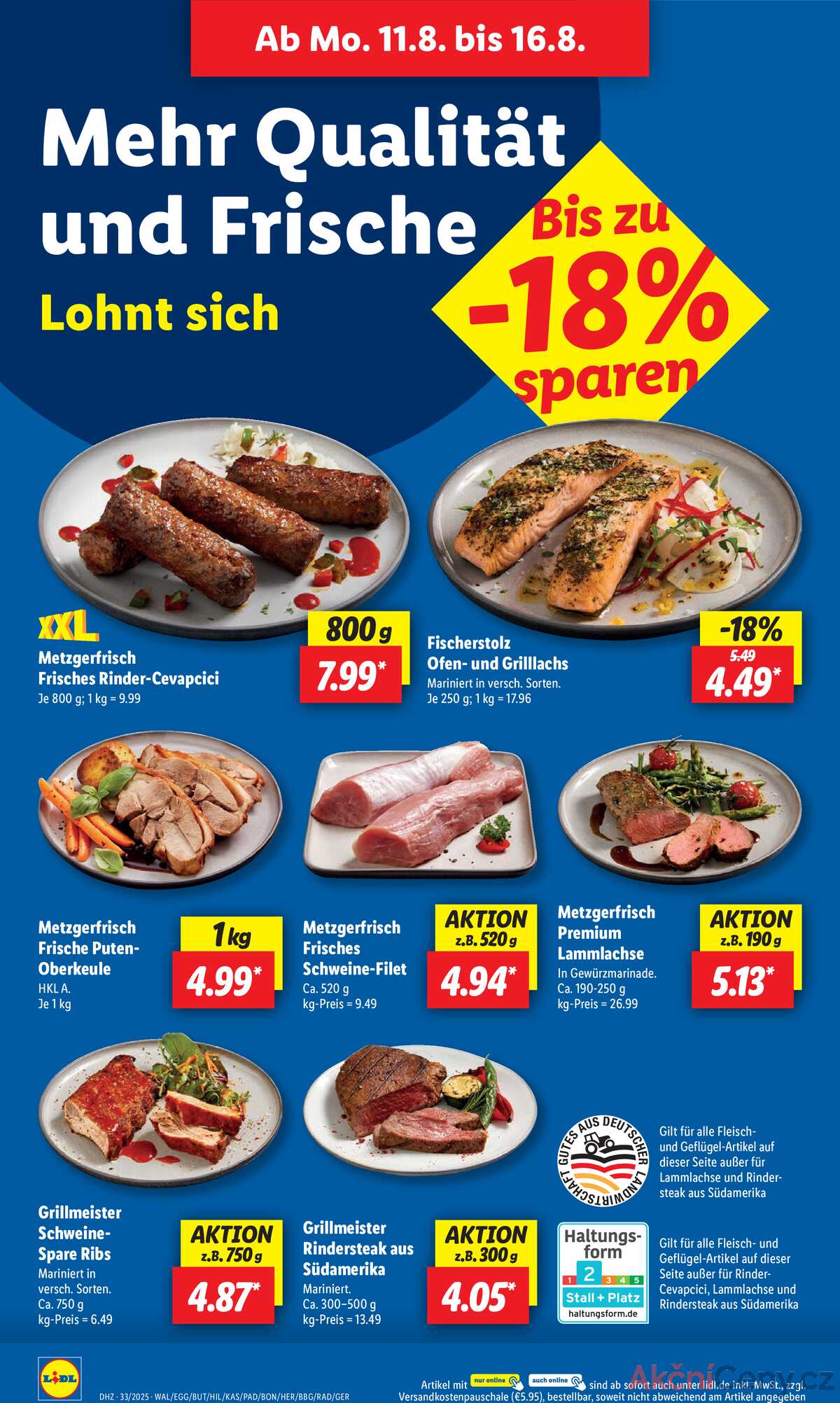 Leták Lidl Německo 11.8.-16.8.2025 strana 6