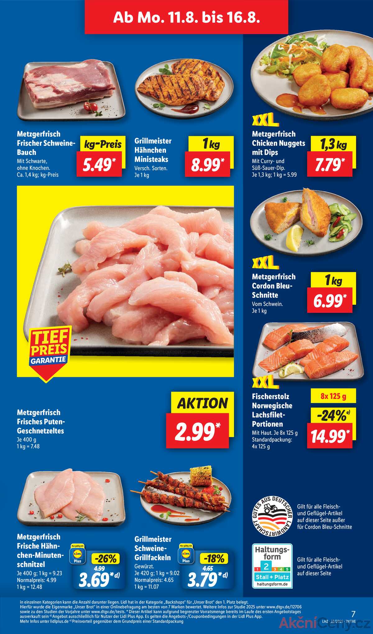 Leták Lidl Německo 11.8.-16.8.2025 strana 7