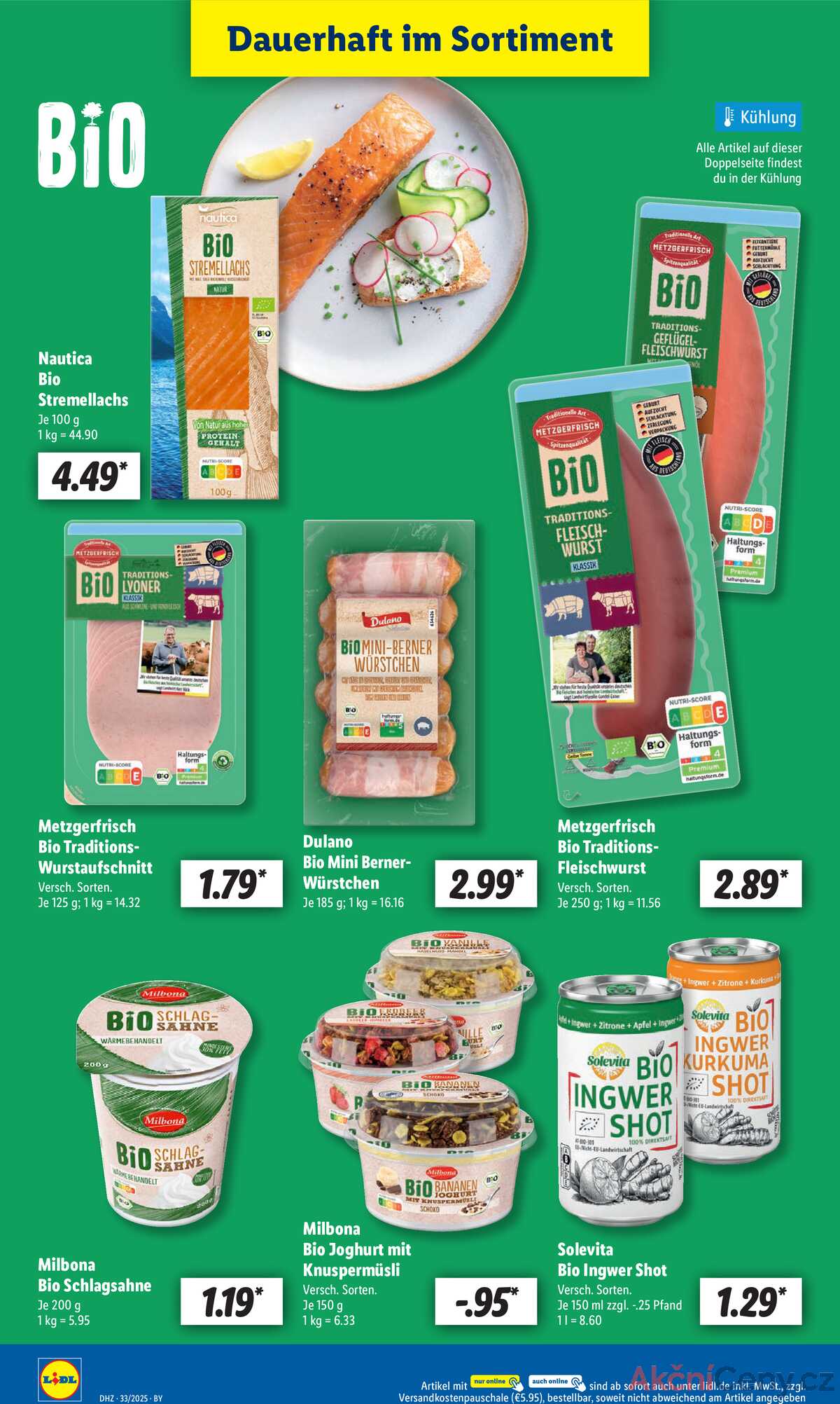 Leták Lidl Německo 11.8.-16.8.2025 strana 10