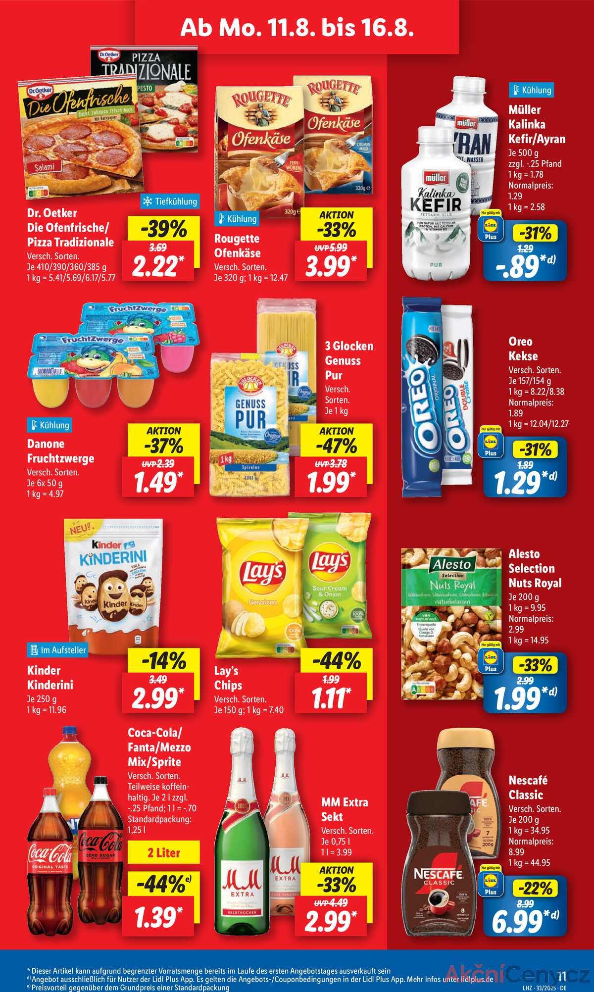 Leták Lidl Německo 11.8.-16.8.2025 strana 15