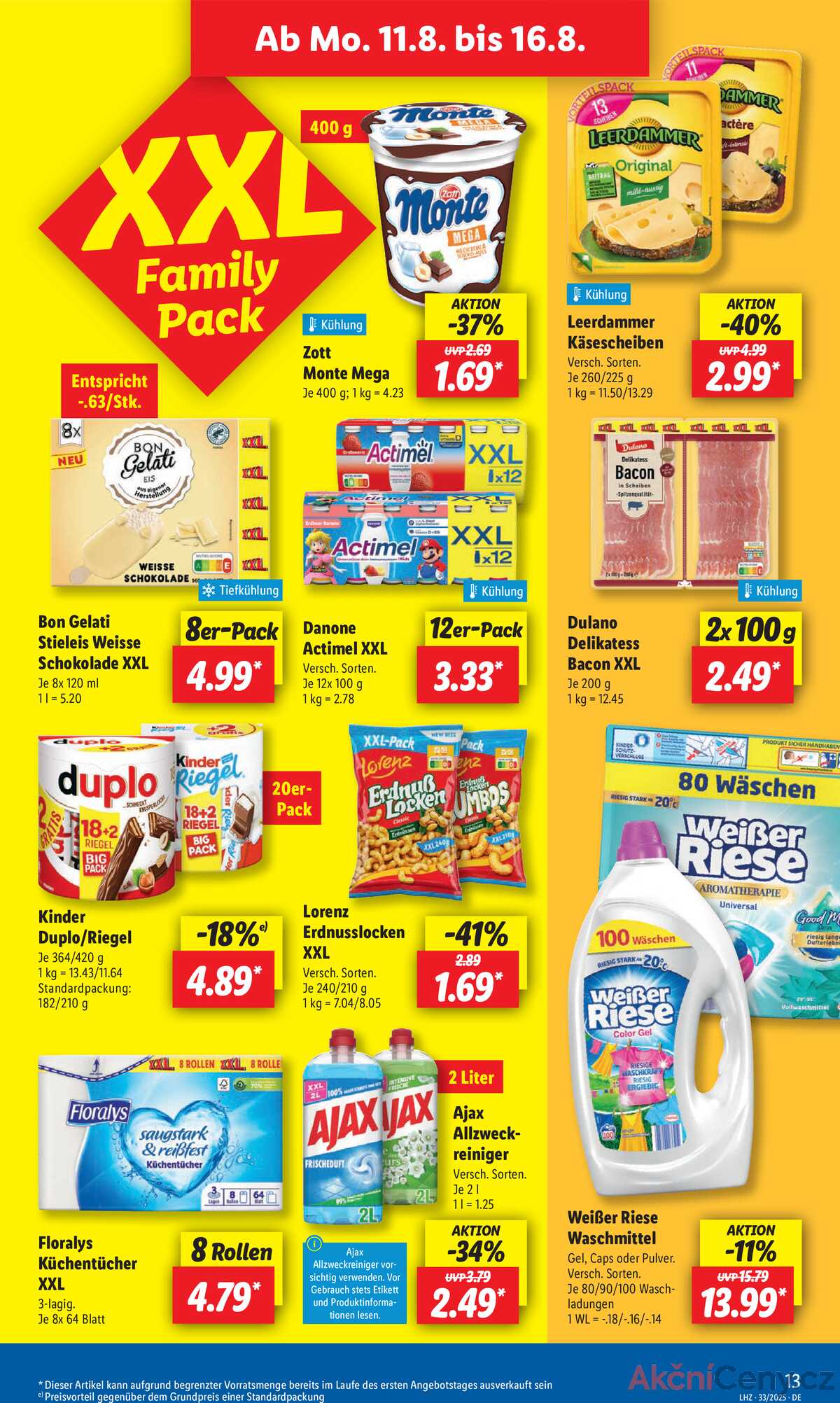 Leták Lidl Německo 11.8.-16.8.2025 strana 17