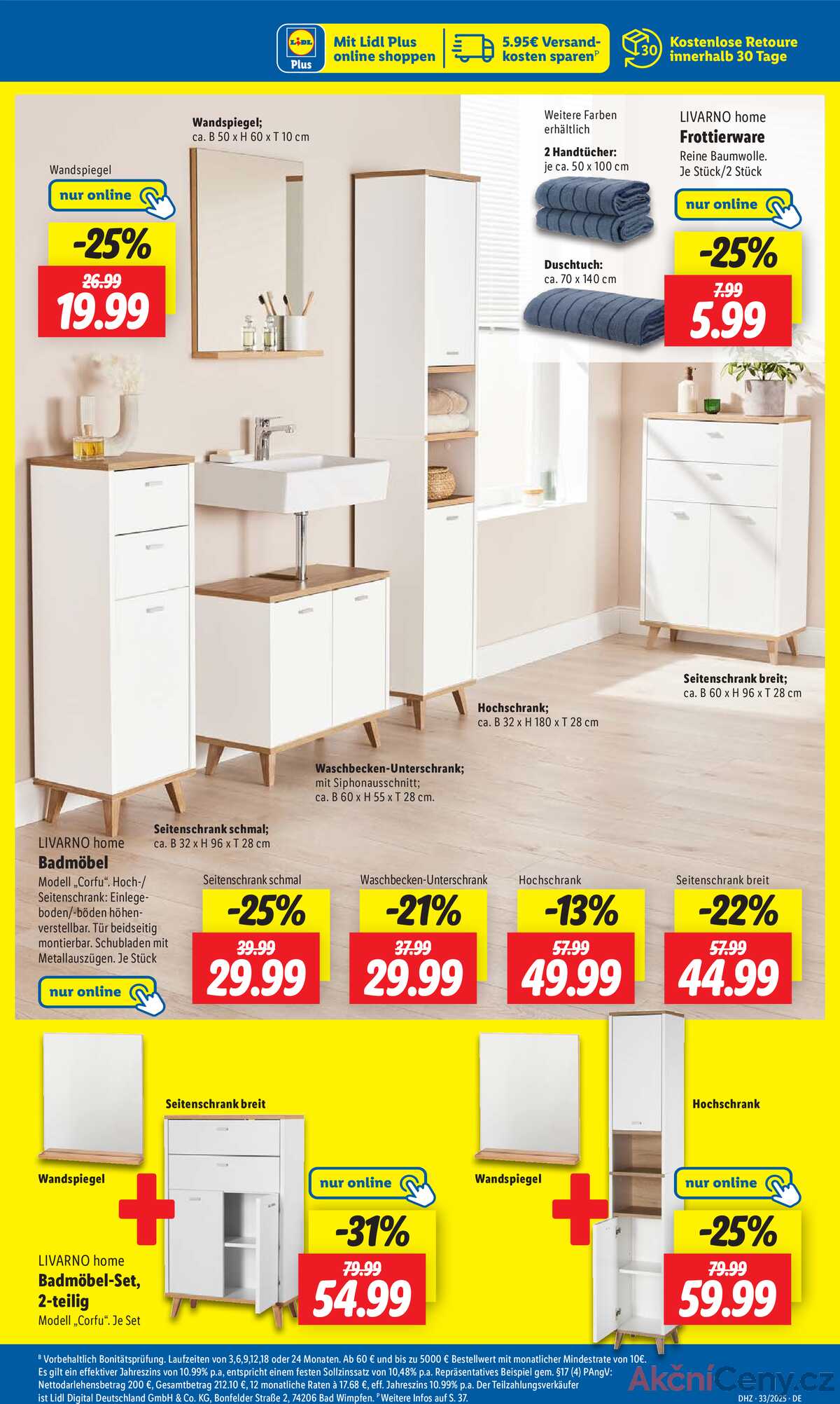 Leták Lidl Německo 11.8.-16.8.2025 strana 33