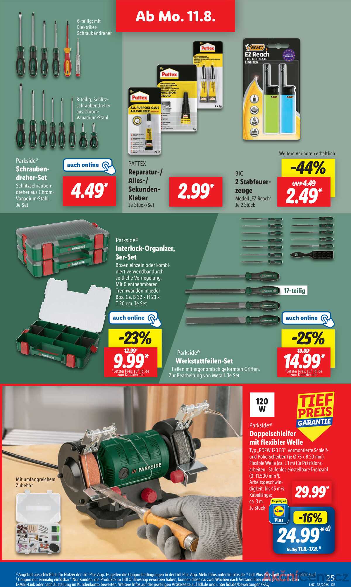 Leták Lidl Německo 11.8.-16.8.2025 strana 35