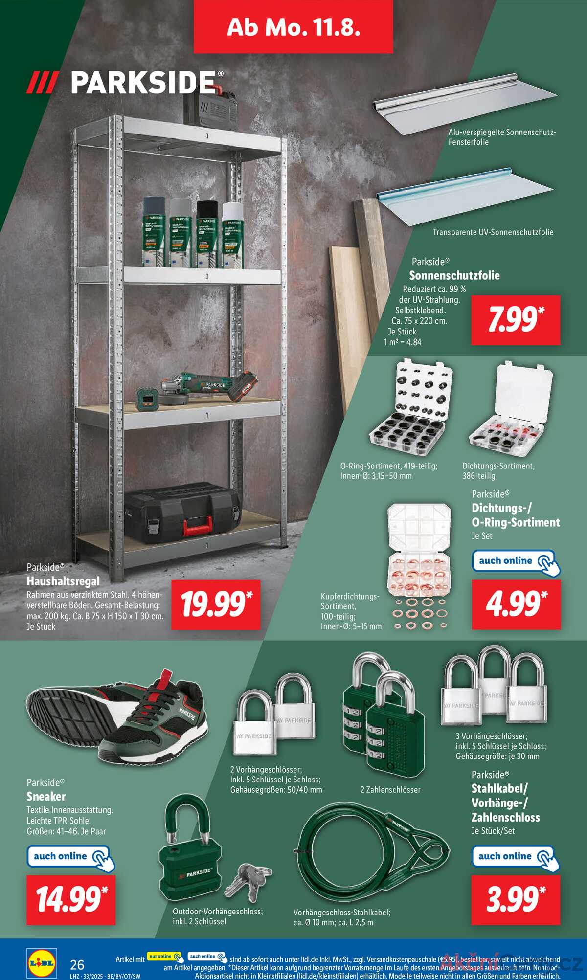 Leták Lidl Německo 11.8.-16.8.2025 strana 36