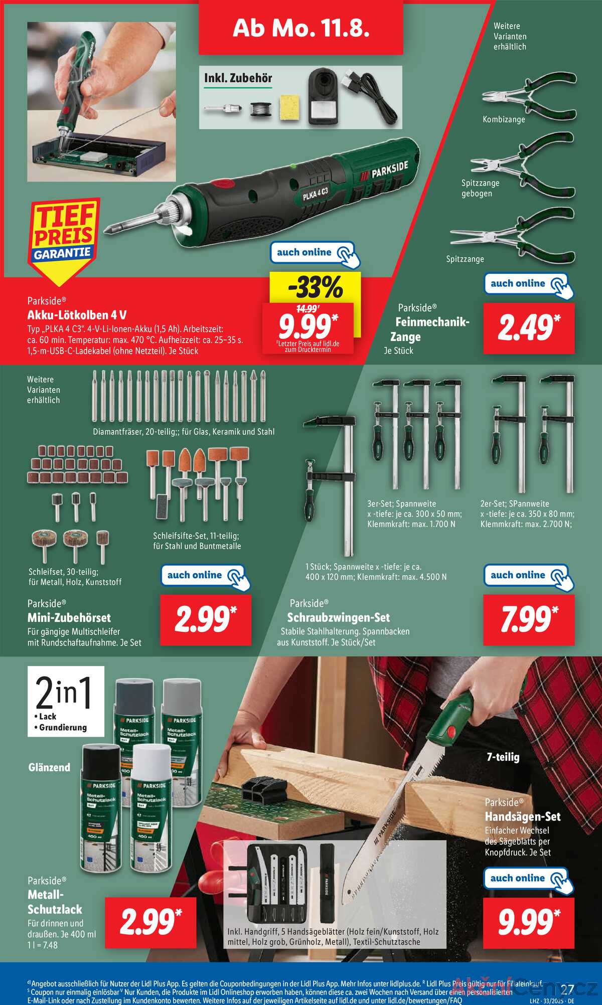 Leták Lidl Německo 11.8.-16.8.2025 strana 37