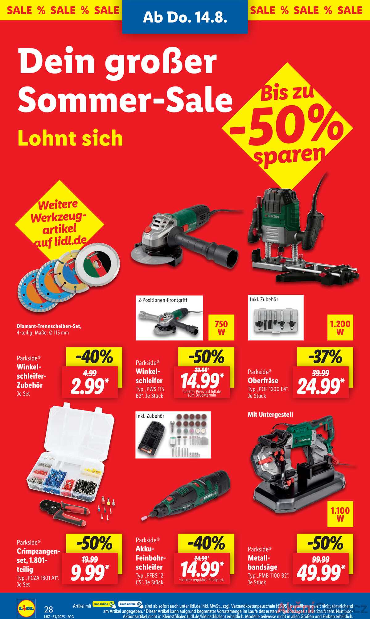 Leták Lidl Německo 11.8.-16.8.2025 strana 40