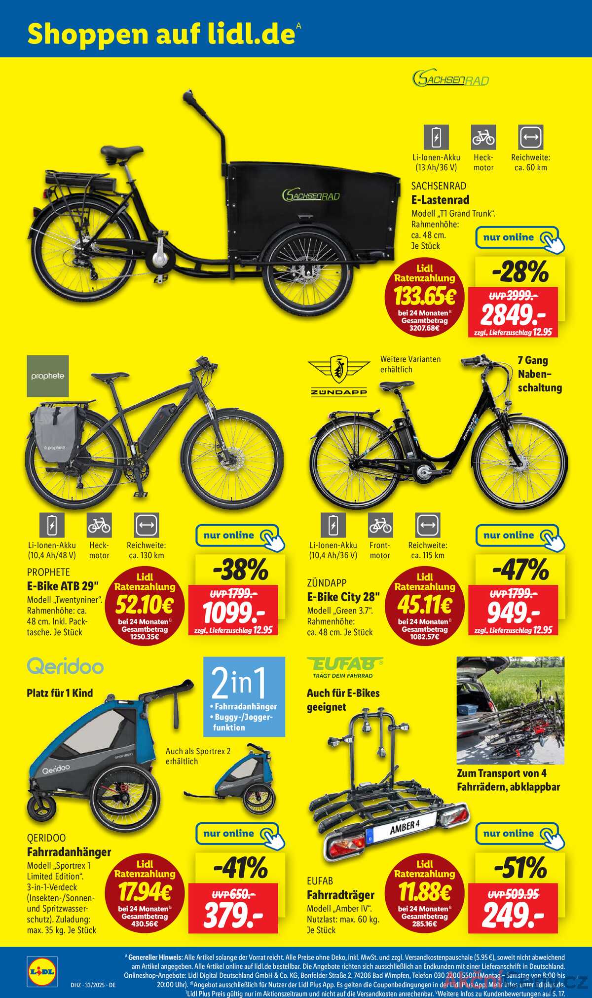 Leták Lidl Německo 11.8.-16.8.2025 strana 50