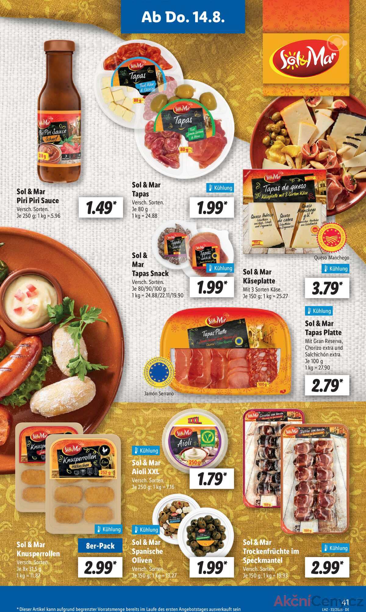 Leták Lidl Německo 11.8.-16.8.2025 strana 53