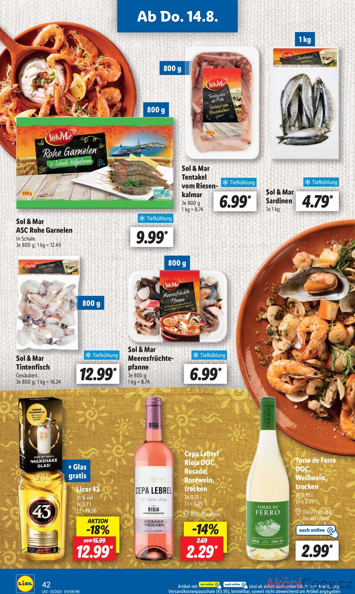 Leták Lidl Německo 11.8.-16.8.2025 strana 54