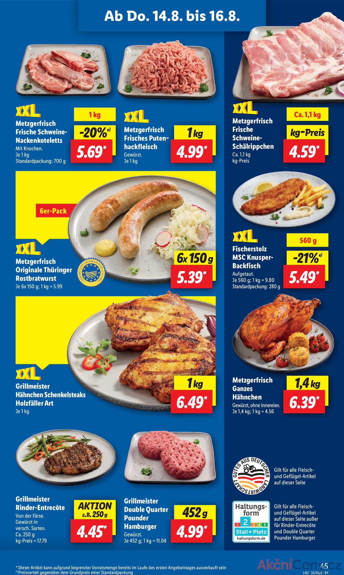 Leták Lidl Německo 11.8.-16.8.2025 strana 63